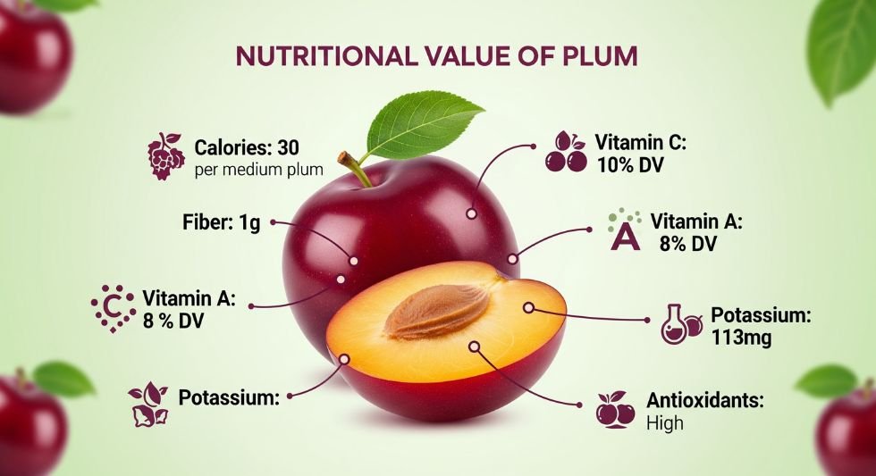 Nutritional Value Of Plum