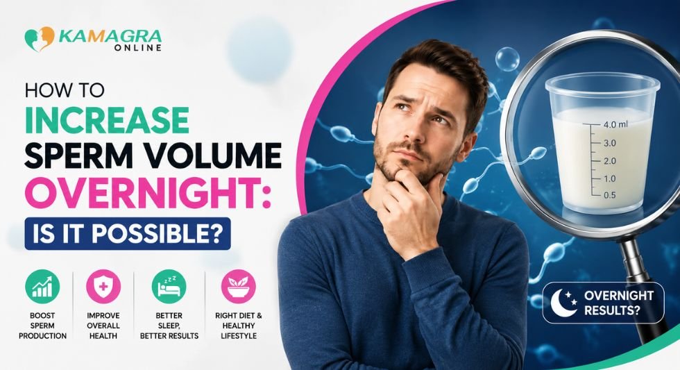 How to Increase Sperm Volume Overnight