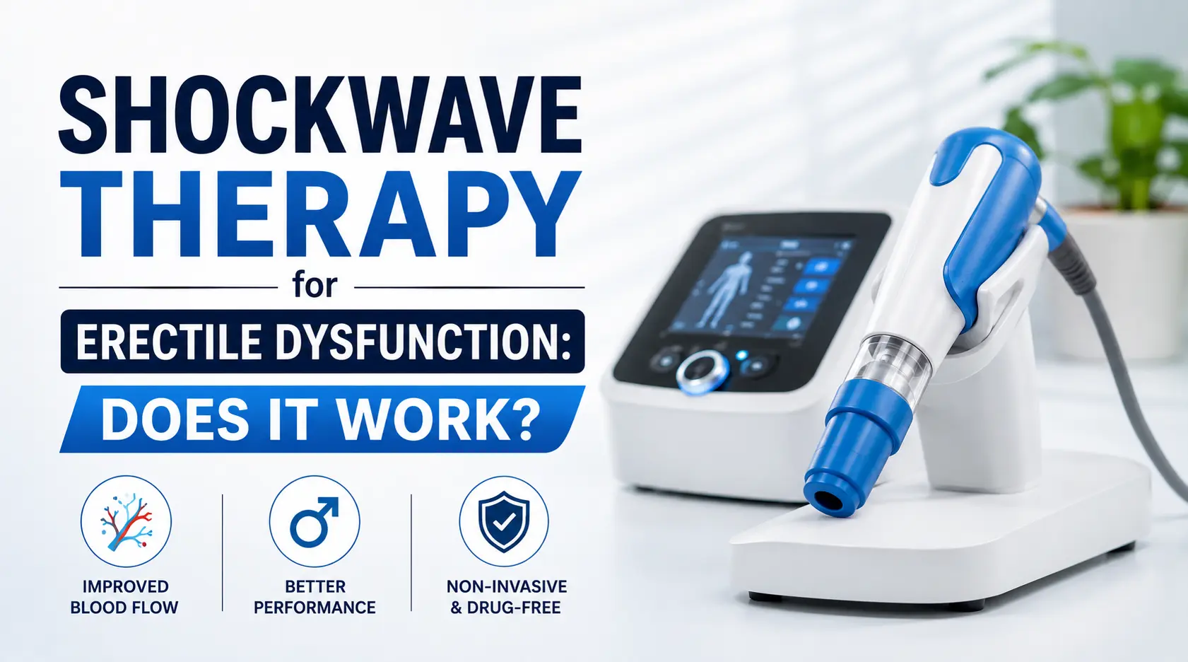 Shockwave Therapy for Erectile Dysfunction